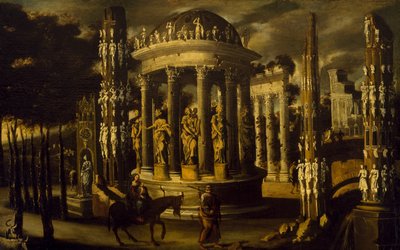 La fuga in Egitto da Francois de Nome